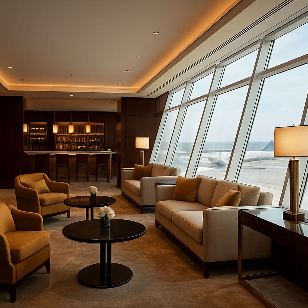 Få tillgång till fler än 1 300 flygplatslounger under flygstörningar